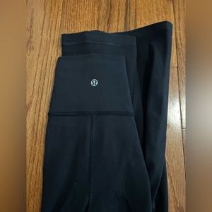 Lululemon black bootcut flare leggings
